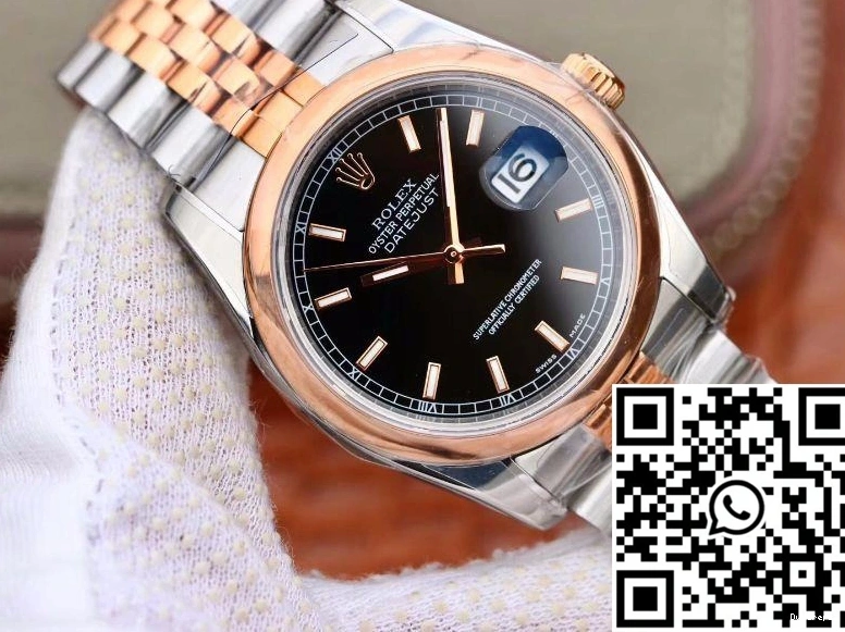 Rolex Black AR 126201 Dial 36MM Factory Datejust 0103